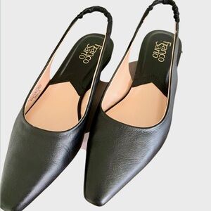 Black Slingback Franco Sarto Pumps